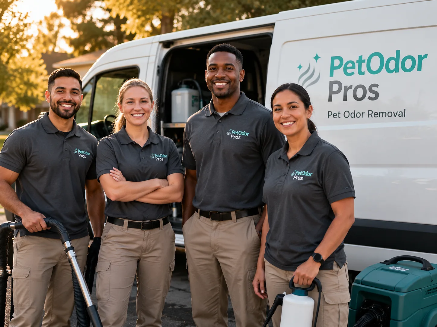 Pet Odor Removal team serving Megargel, TX